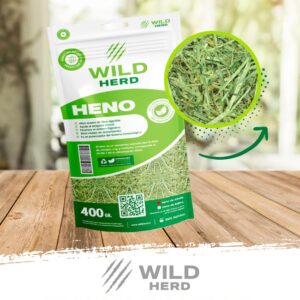 Heno de Alfalfa 400 gramos Wild Herd