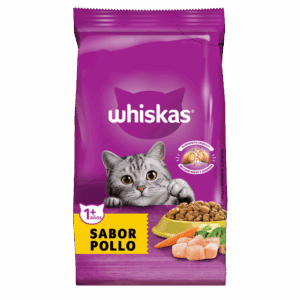 Whiskas Gatos Adultos Sabor Pollo 10 Kilos