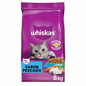 Whiskas Gatos Adultos Sabor Pescado 10 Kilos