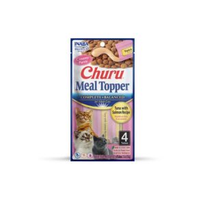 Churu Meal Topper Atún with Salmon Recipe - 4 Tubos