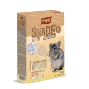 Sandeo Natural Arena Baño Chinchilla 1,5 Kilos
